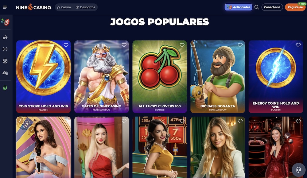 vários tipos de bónus